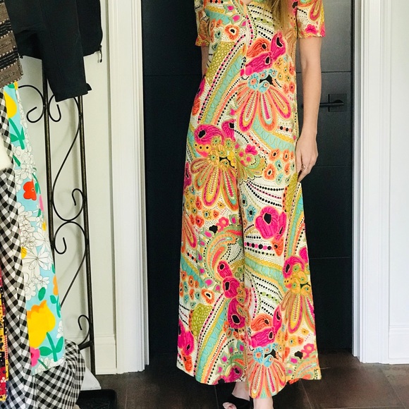 SOLD Vintage 70s handmade jumpsuit one of a kind - Picture 4 of 10